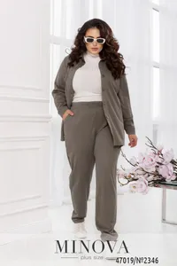 Костюм 2346-серый Minova
