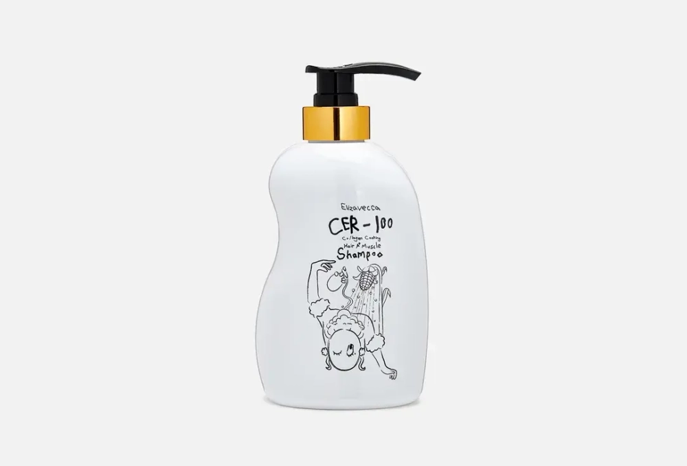 Elizavecca Шампунь для волос CER-100 Collagen Coating Hair Muscle Shampoo (500 мл)