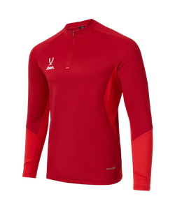 Джемпер тренировочный JOGEL PREMIER PerFormDRY Training Zip Top, темно-красный/красный