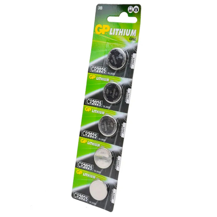 Батарейка CR-2025 набор 5 штук