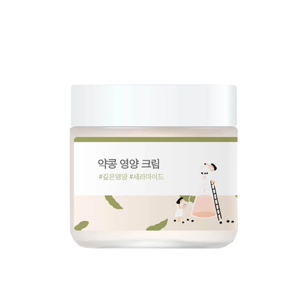 Питательный крем с чёрной соей Round Lab Soybean Nourishing Cream, 80ml