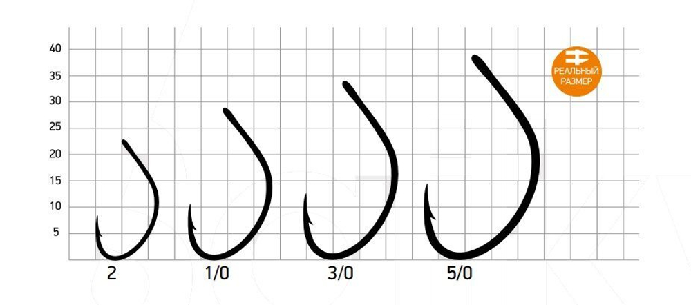 Крючки Saikyo SS061-BN SPOON SINGLE