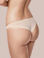 Трусики-бразилиана с низкой посадкой (Размер: 3 размер) (Цвет: карамель (темно-бежевый))