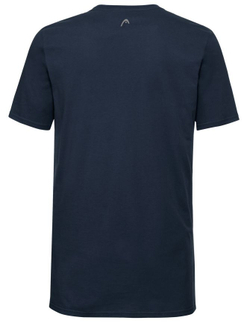 Футболка для мальчика теннисная Head Club Ivan T-Shirt JR - dark blue/yellow
