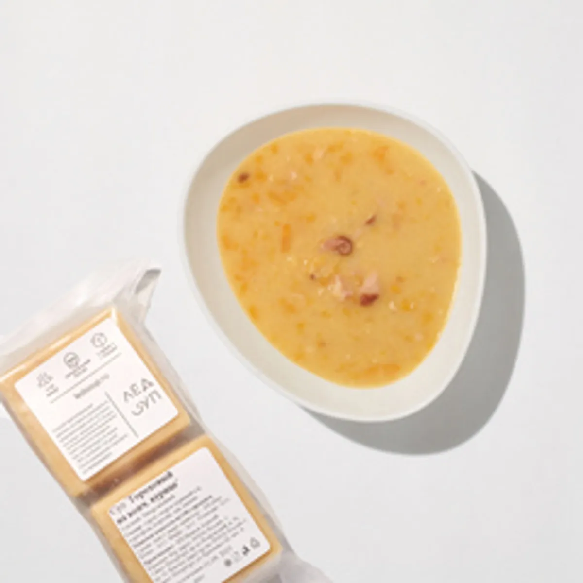 Суп гороховый с копченой курицей / 500 гр 2*250 г