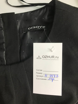 Платье Orsay лаконичное, маркировка 34, визуально 40 размер