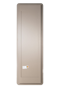 Зеркало 210х68х7.5см Garda Decor в никелевой раме