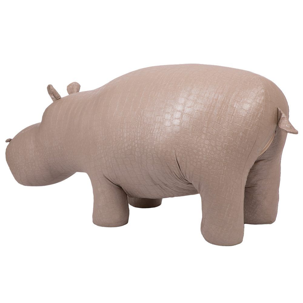 Банкетка Пуф Бегемот Капучино средний