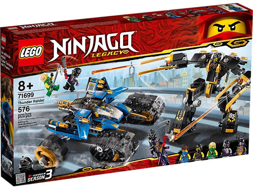 LEGO Ninjago: Внедорожник-молния 71699 — Thunder Raider — Лего Ниндзяго