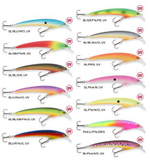 Воблер Kuusamo Santeri 90mm 9г цв. Pink/Li/FYe/GR/S