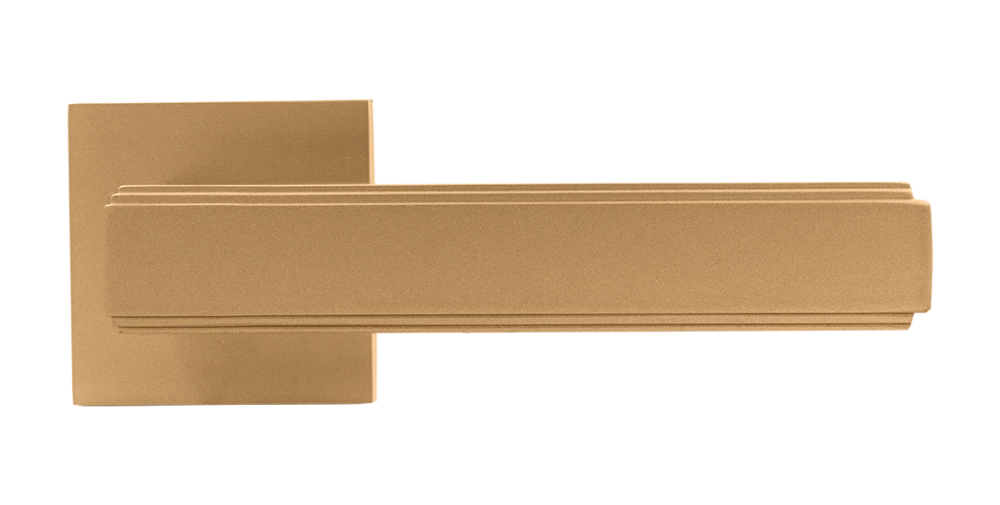 Ручка дверная MH-64-S6 FTG STEPS на квадратной розетке 6 мм