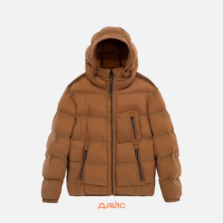 Пуховик мужской Krakatau Rook Hooded Puffer Jacket артикул:Qm559-820 - купить в магазине Дайс