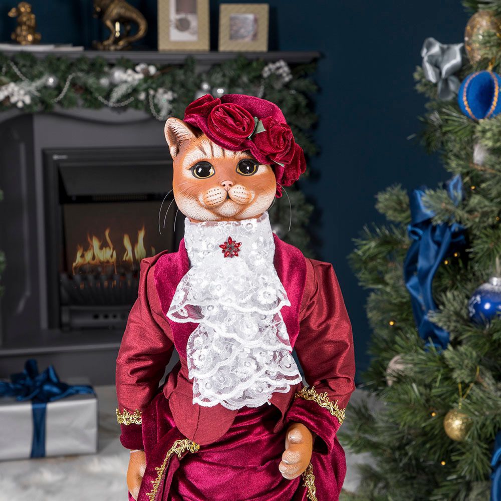 Кукла коллекционная Кошка Леди Парр