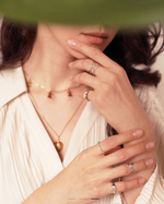 серебряное кольцо эллипсы