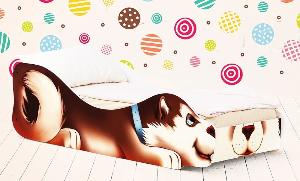 Кровать зверята Бельмарко Хаски Джек