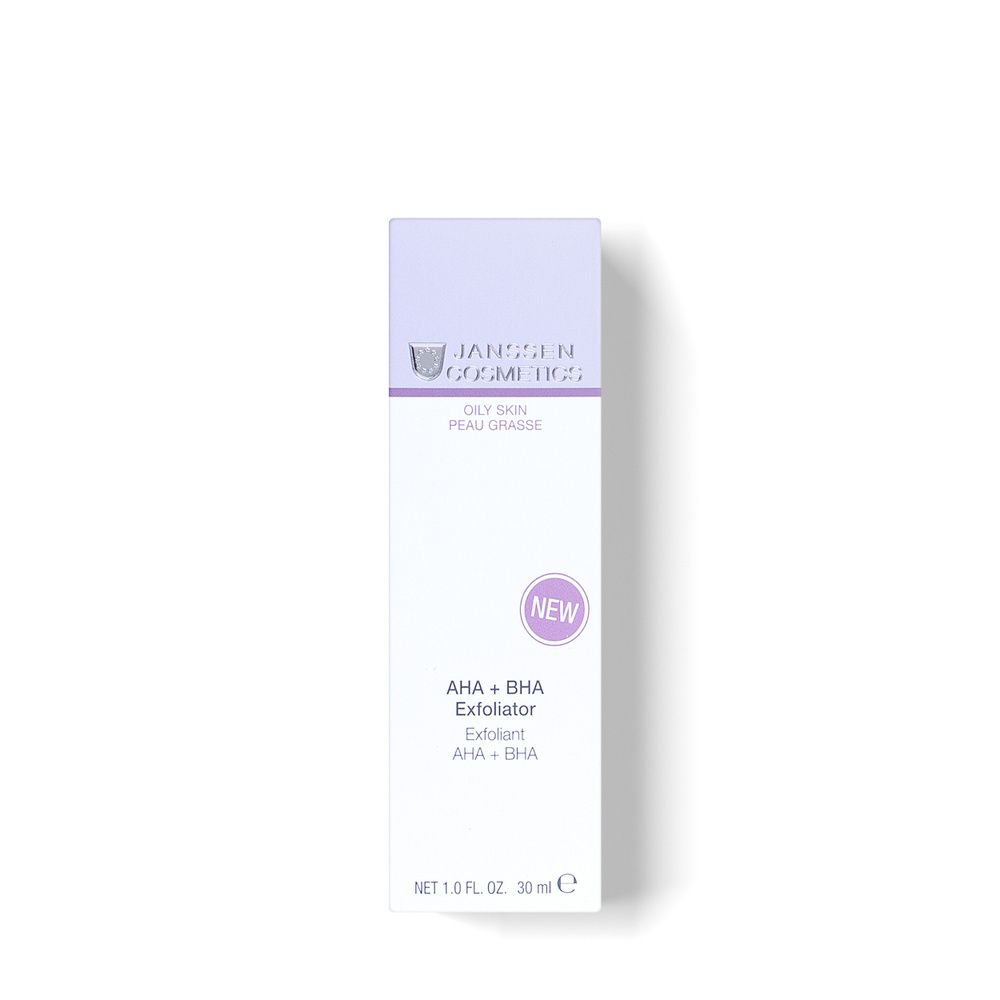 Пилинг-гель с фруктовыми кислотами 20% AHA + BHA Exfoliator, Janssen Cosmetics, 30 мл