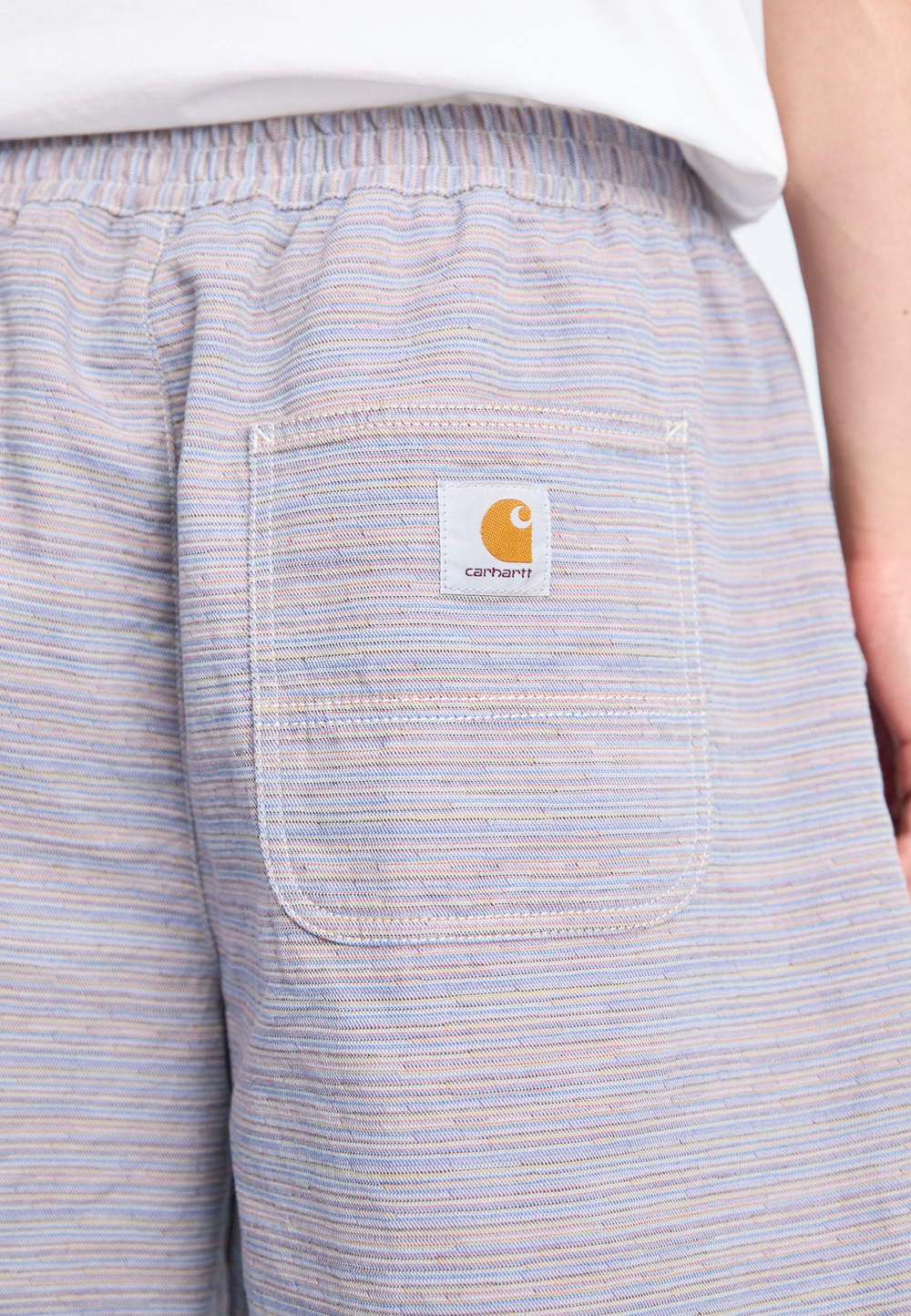 Carhartt WIP GELLAR GLENVILLE - Шорты - многоцветный полосатый/разноцветный