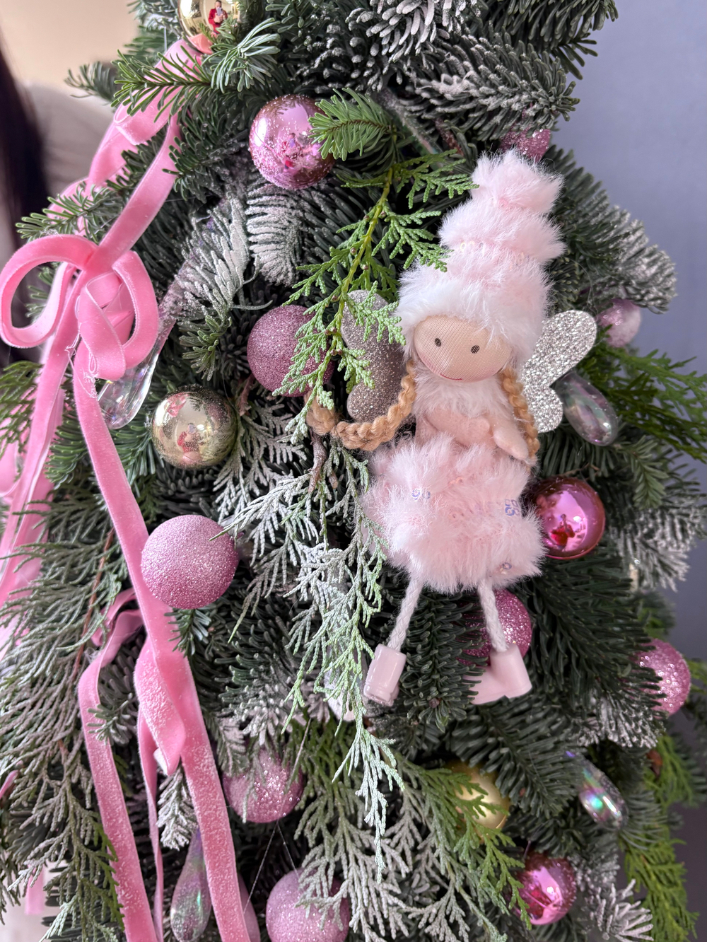 Ёлочка живая «Рождественский ангел»