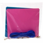 Ветрячок d-21 см «Весеннее Настроение» 10 шт на веревке 10м цвета микс