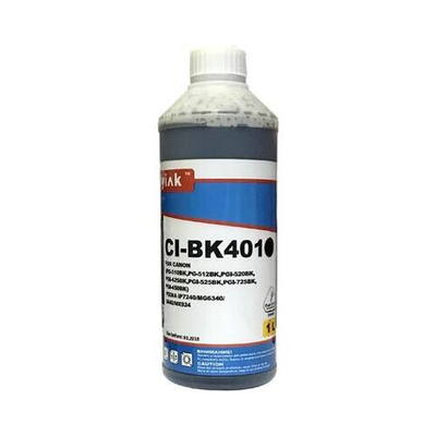 Чернила для CANON PG-450/425/510/512/PGI-520/525/725 (1л, Pigment, black) CI-BK401 EverBrite™ MyInk