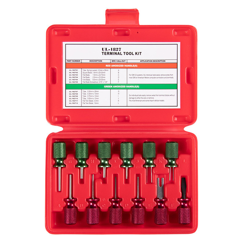 МАСТАК (106-20012C) Набор для разъединения электроконтактов, кейс, 12 предметов