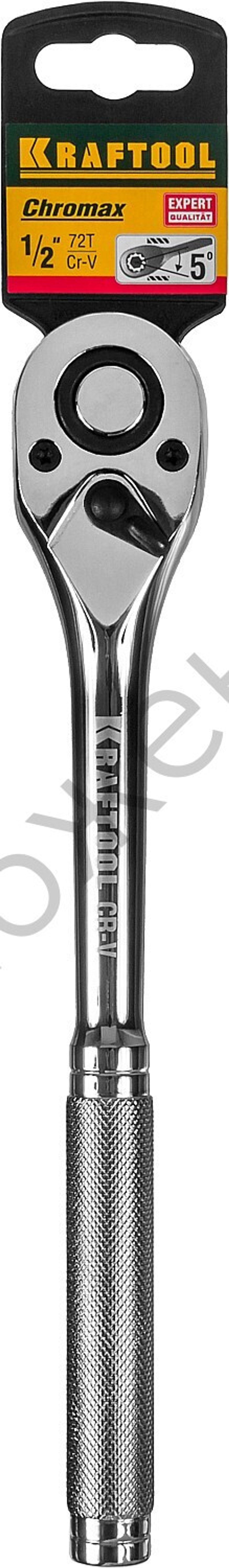 KRAFTOOL INDUSTRIE QUALITAT (1/2″), 72 зубца, трещотка (27793-1/2)