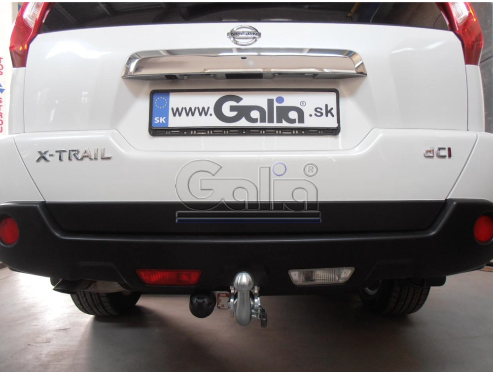 Фаркоп оцинкованный Galia N050C для Nissan X-Trail 2007-2015(паспорт и сертификат в комплекте)(без электрики)