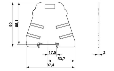 2966841 - PLC-ATP BK - Разделительная пластина