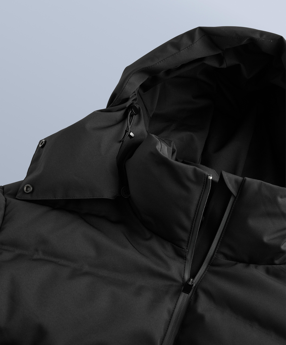 OYSHO Водонепроницаемая пуховая куртка Minardi Piume SKI, черный