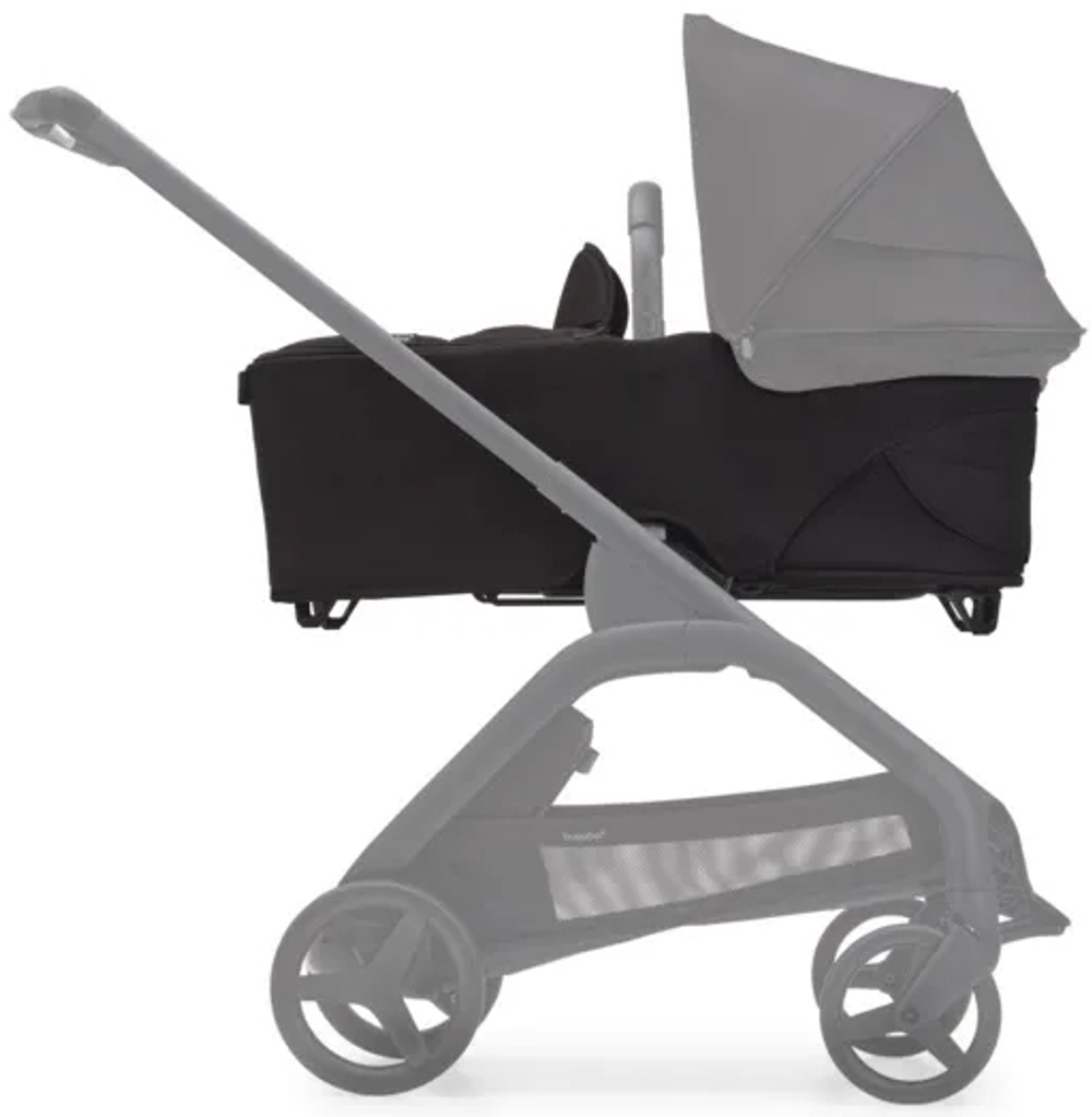 Люлька без капюшона (переноска) Bugaboo Dragonfly bassinet Midnight Black