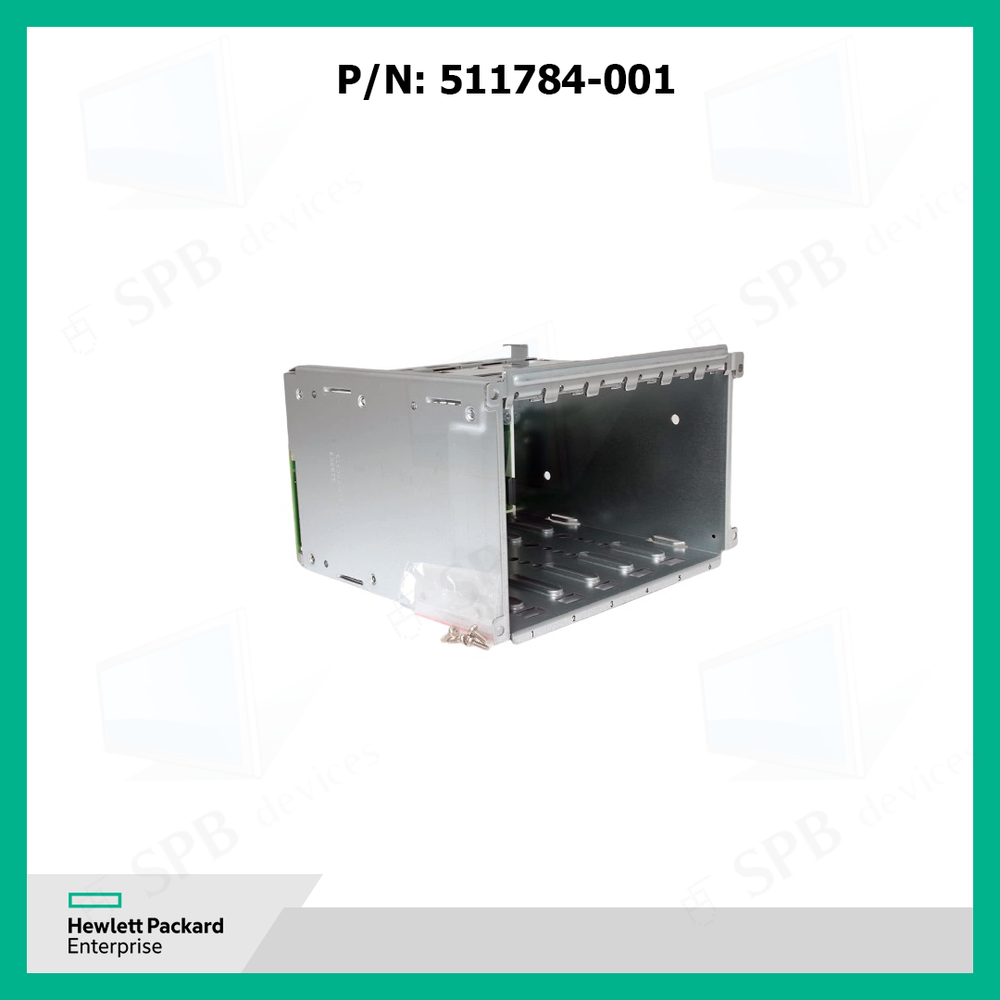 Корзина для жестких дисков 3,5 HP ML350 G6 LFF DRIVE CAGE 511784-001 + Backplane 511787-001 SAS HDD