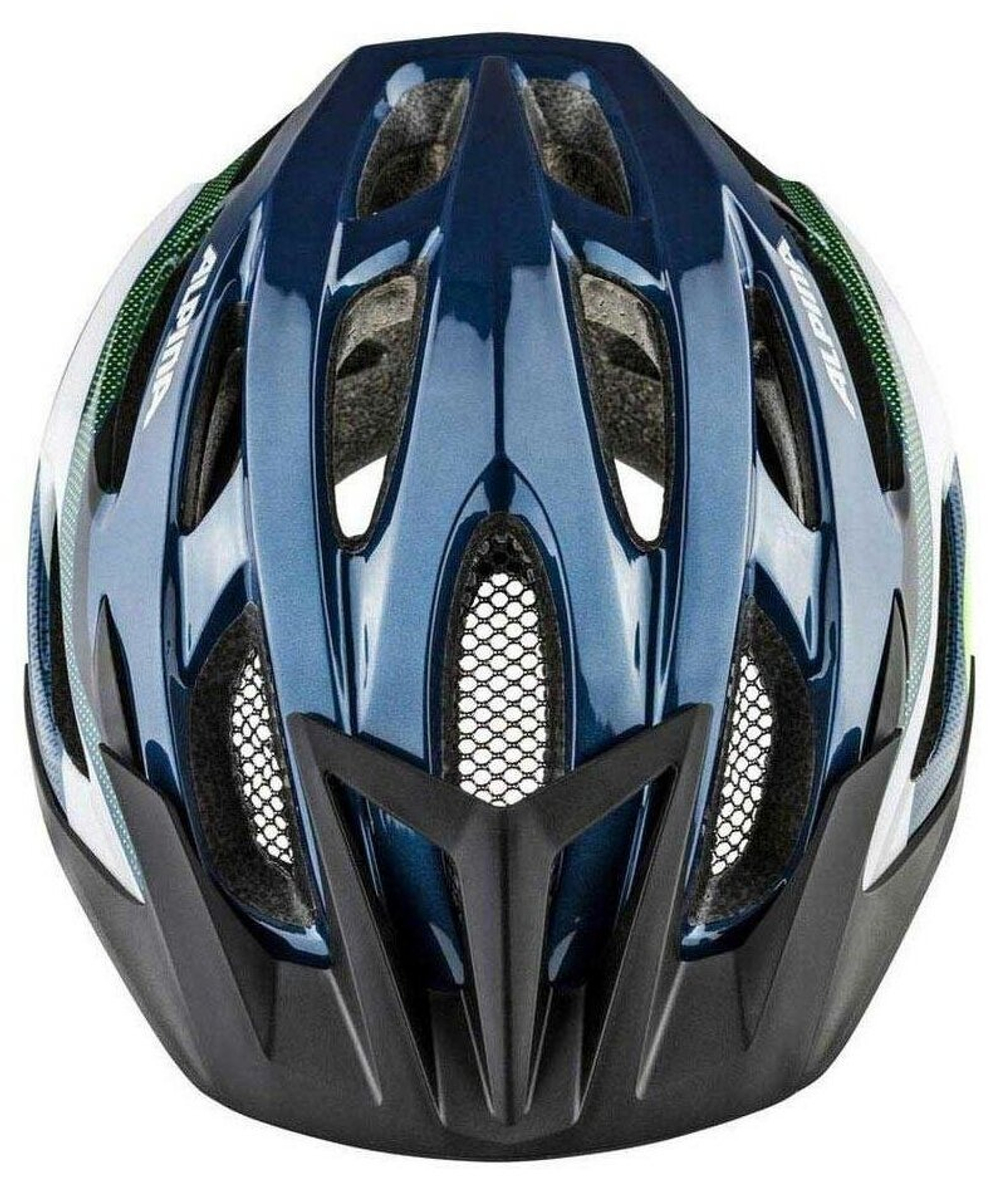 Велошлем Alpina MTB 17 Darkblue-Neon (см:58-61)