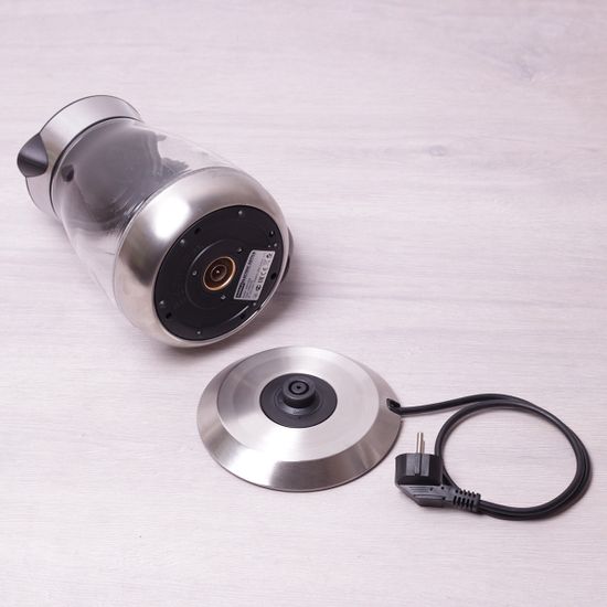 Чайник 1.7 л электрический с синей LED подсветкой Kamille KM 1705B