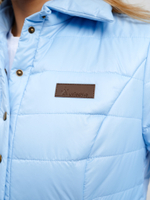 Куртка-рубашка голубой