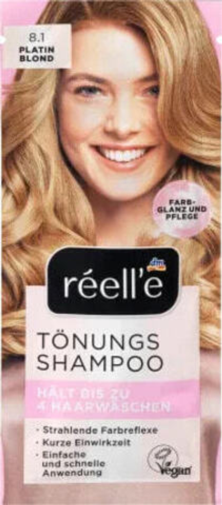 Tönungsshampoo 8.1 Platinblond, 14 ml
