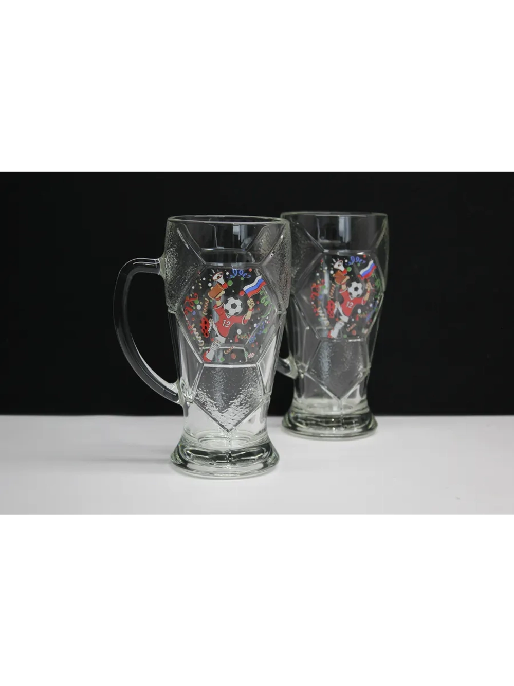 Набор из двух пивных кружек "Футбол"