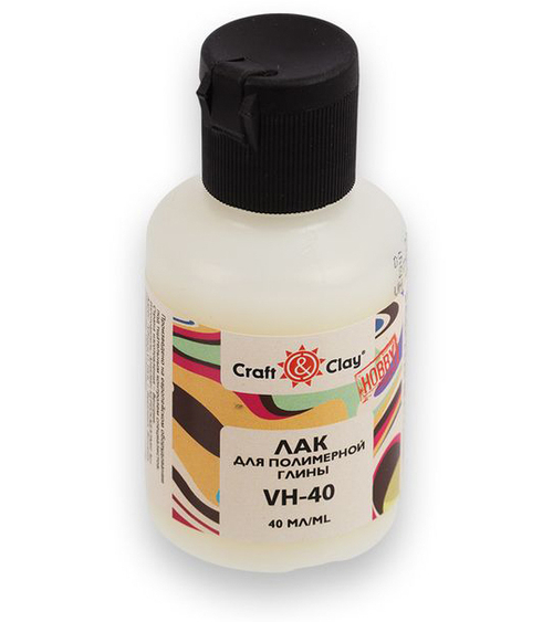 "Craft&Clay" Лак для полимерной глины VH-40 40 мл Глянцевый