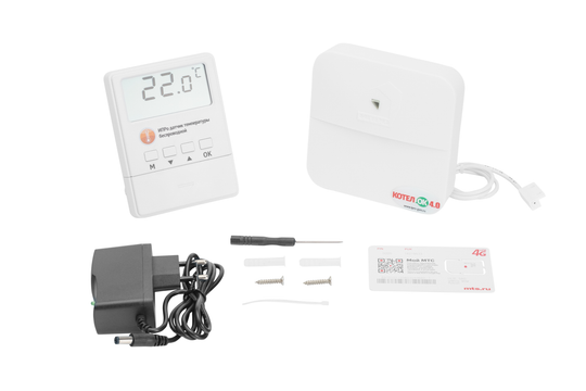 GSM Wi-Fi модуль для котлов «Котел.ОК 4.0» Премиум с беспроводным термодатчиком