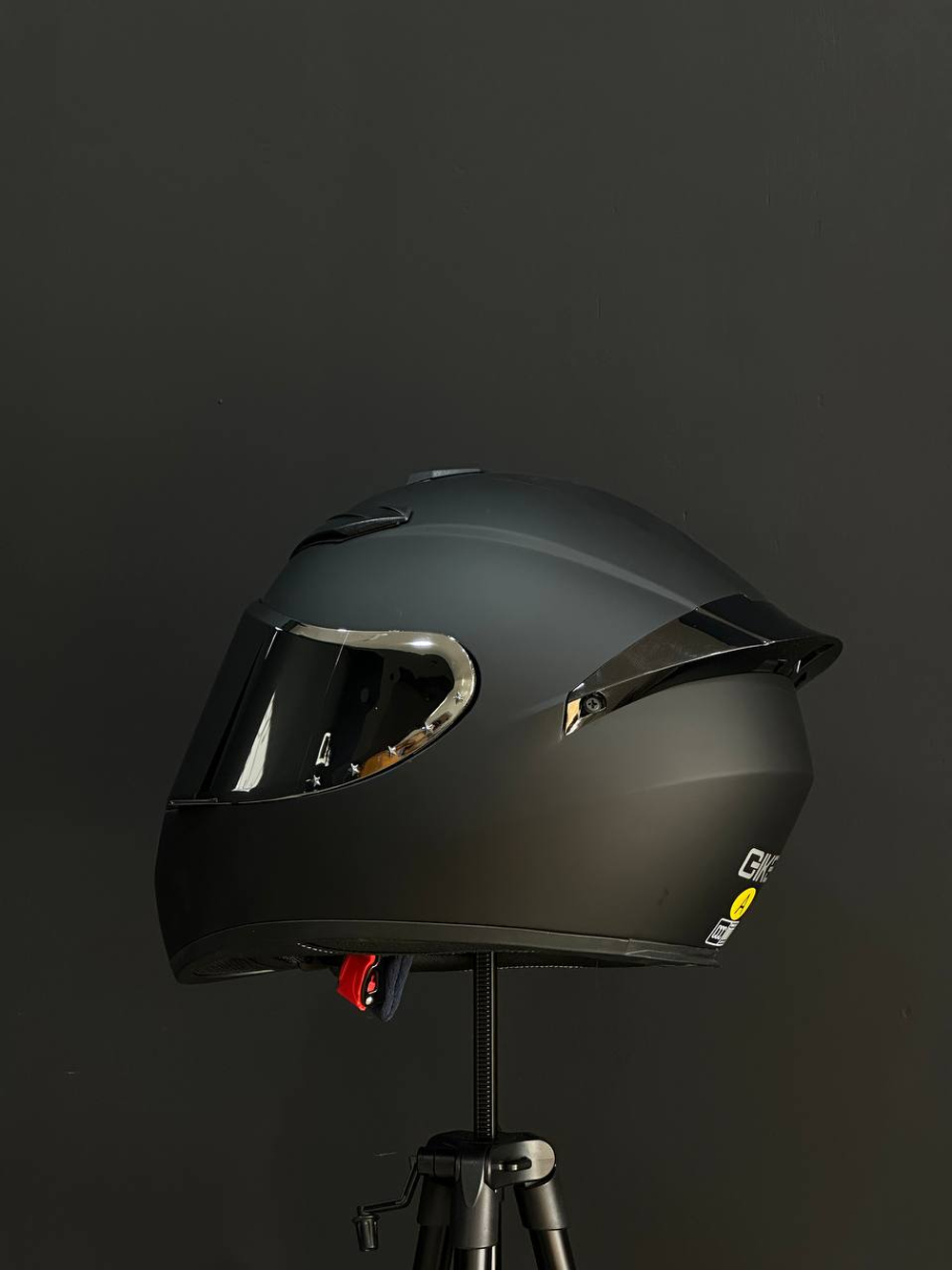 Мотошлем GIKE с зеркальным визором