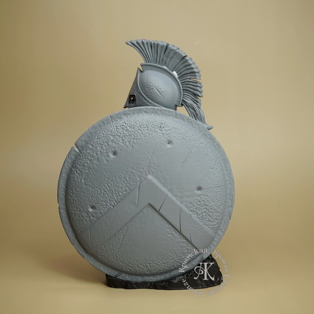 Кабинетная миниатюра , бюст "Леонид" , фотополимер