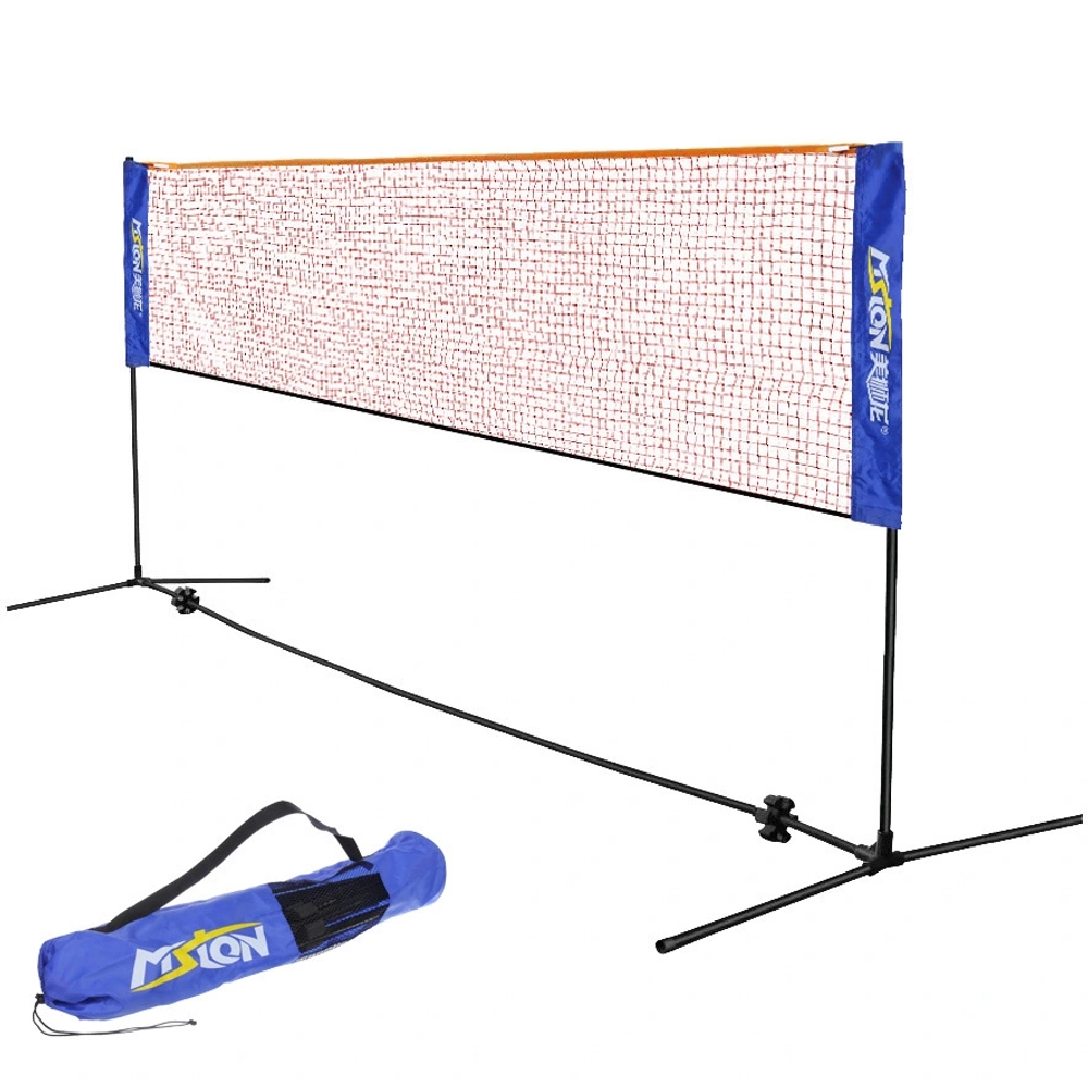 Сетка складная для игры в бадминтон с регулировкой высоты, 300*85/150 см
