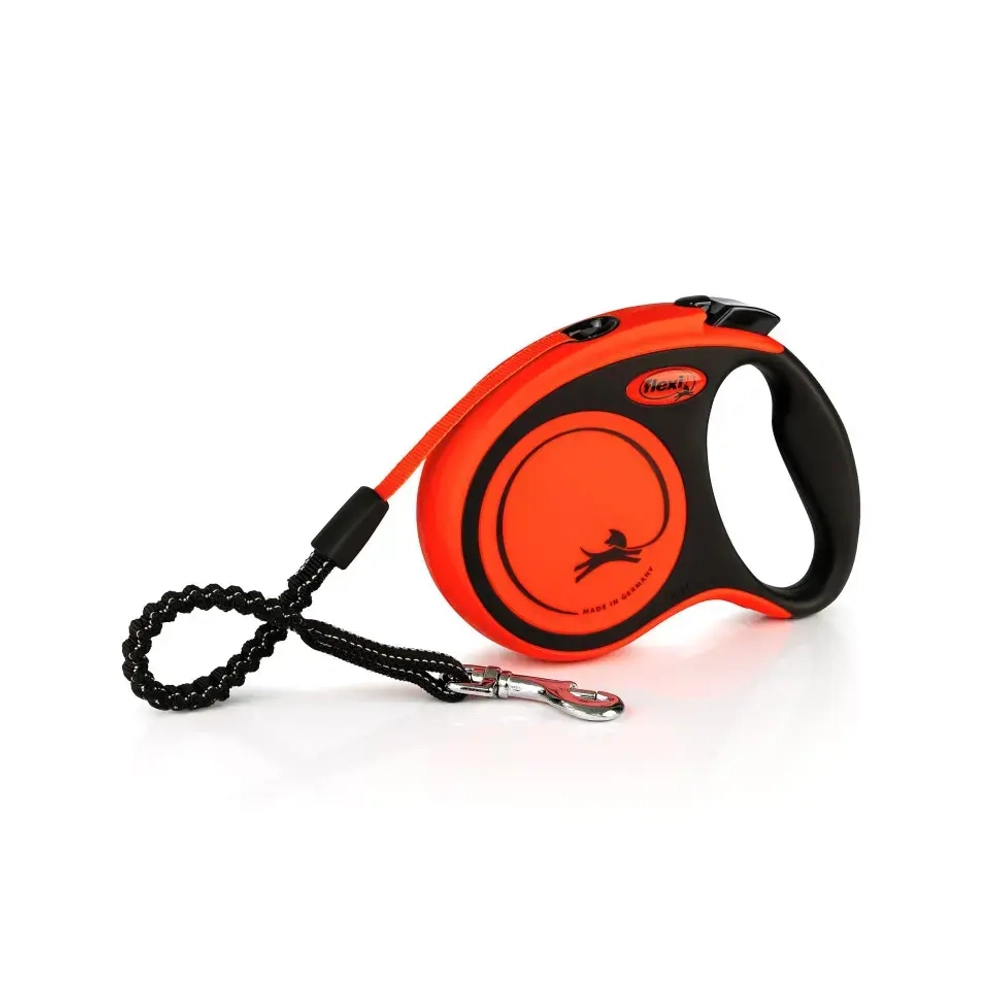 Flexi рулетка xtreme xs (до 15 кг) лента 3 м, оранжевая