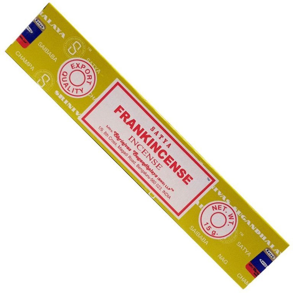 Satya Nag Champa Aromatic Frankincense Благовоние-масала Ароматный Ладан 15 г