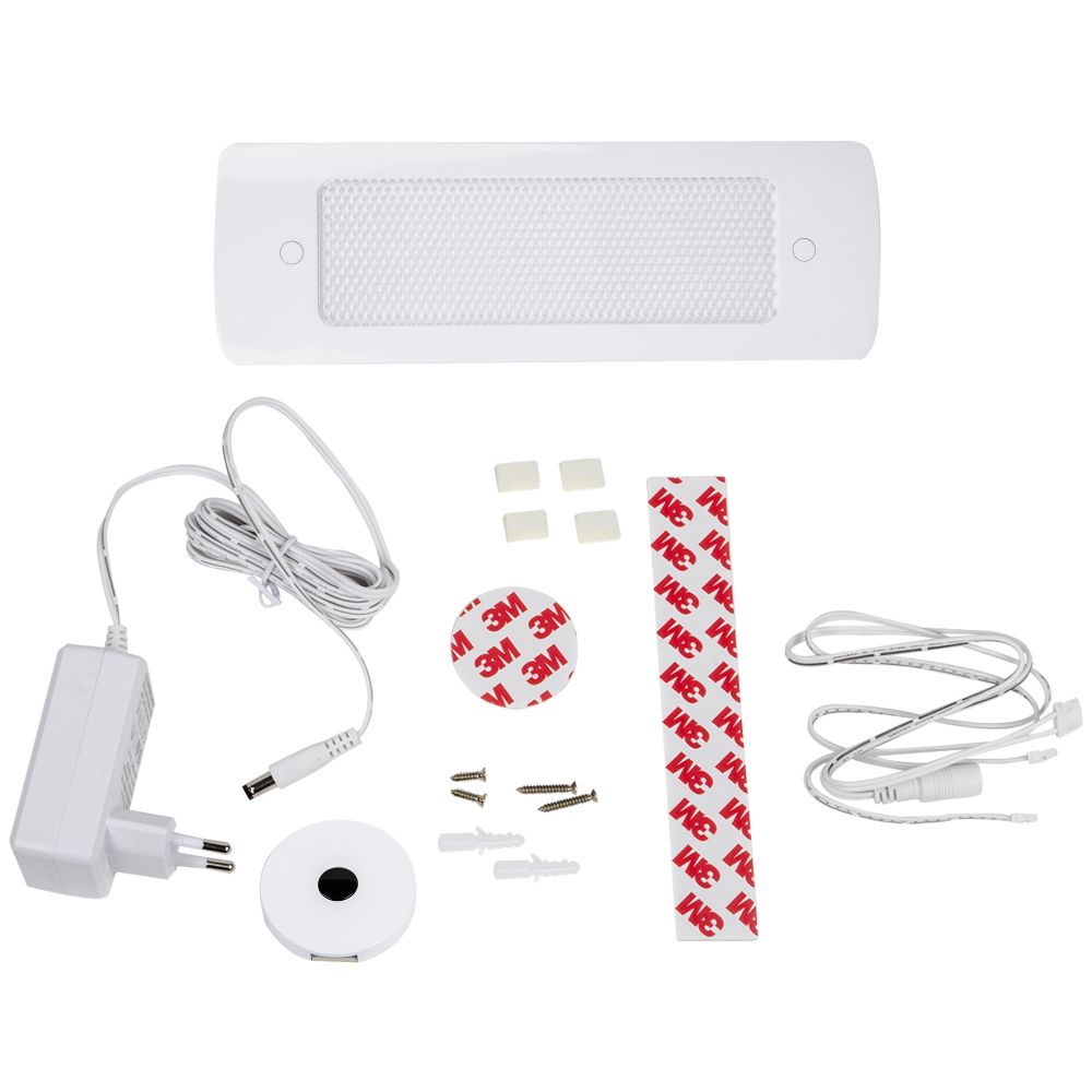 ULI-F43-6W-4200K-DIM SENSOR IP20 SILVER Панель линейная светодиодная ультратонкая. с бесконтактным выключателем. диммер.199.5х66.5х11мм. 175Lm. Серебристый. ТМ Uniel