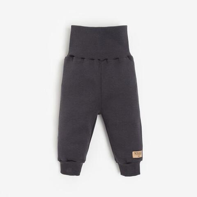 Штаны детские, цв.графитовый, р. 68-74 7994884 (MINAKU)