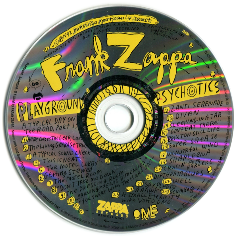 Frank Zappa & The Mothers Of Invention / Playground Psychotics (2CD)