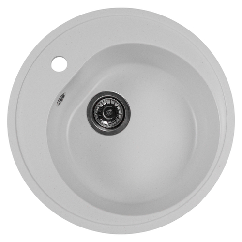 Мойкa ML-GMS102 СТАНДАРТ круглая, белый (331), 500 мм (глуб. чаши 170)