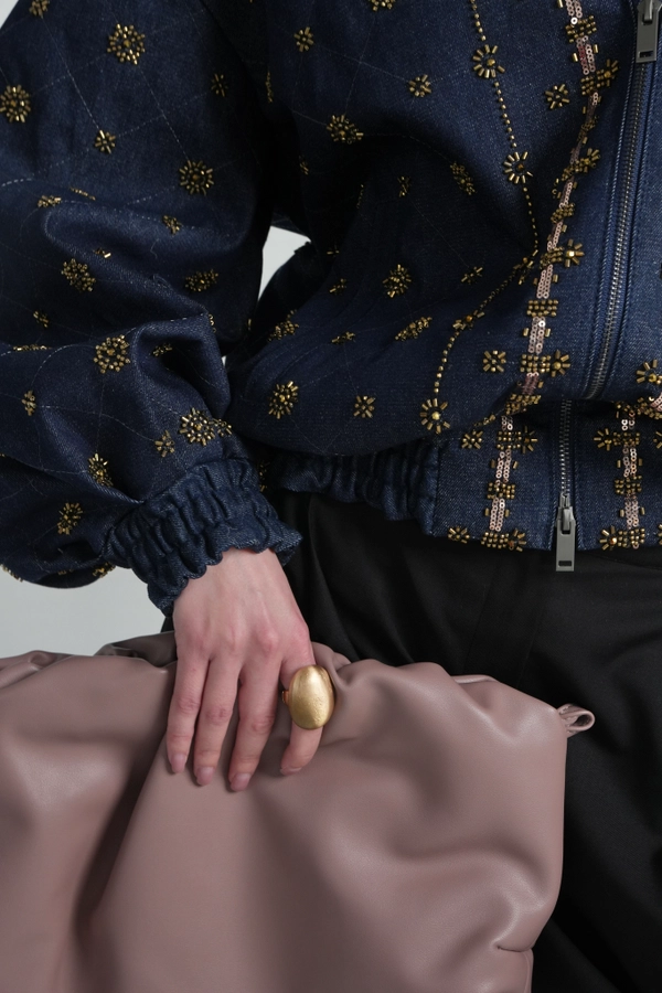 Бомбер Джинсовый 