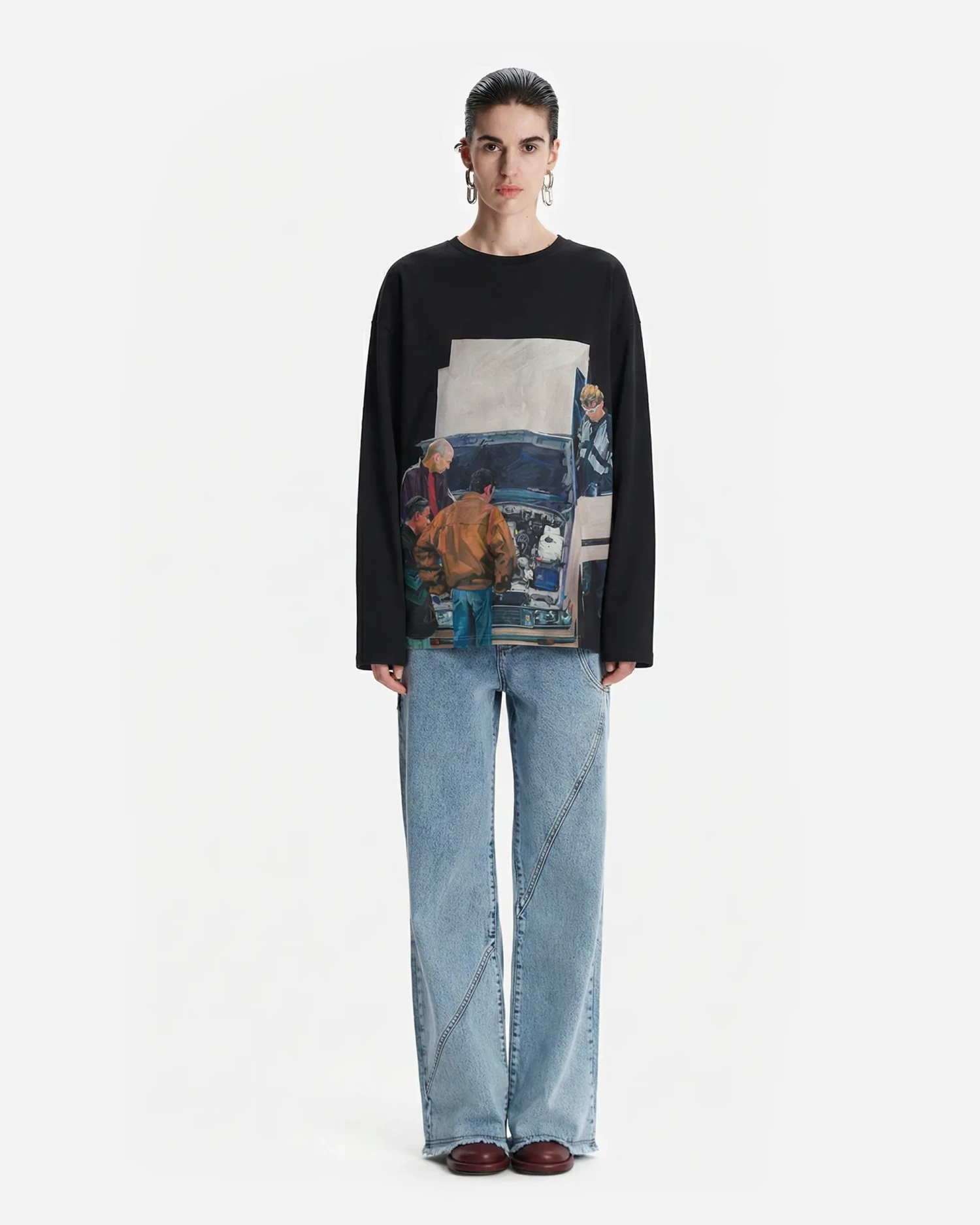 Лонгслив «Серебряный Марк»