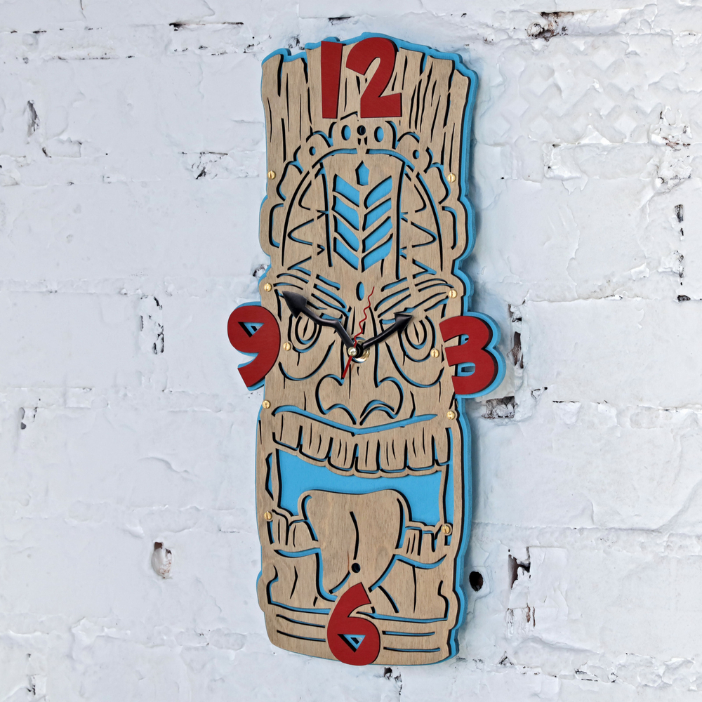 Настенные часы Tiki 40×20 см
